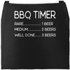 MoonWorks® BBQ Apron for Men with Saying "Hier grillt der