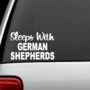 Bluegrass Decals Funny German Shepherd Decal Sticker for Car Window