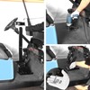 10L0L Golf Cart Gun Rack,Stand Up Gun Holder,Adjustable Guns Mount