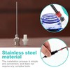 KornaDoz 5 Pack Syringes with Blunt Tip Needles for Glue,