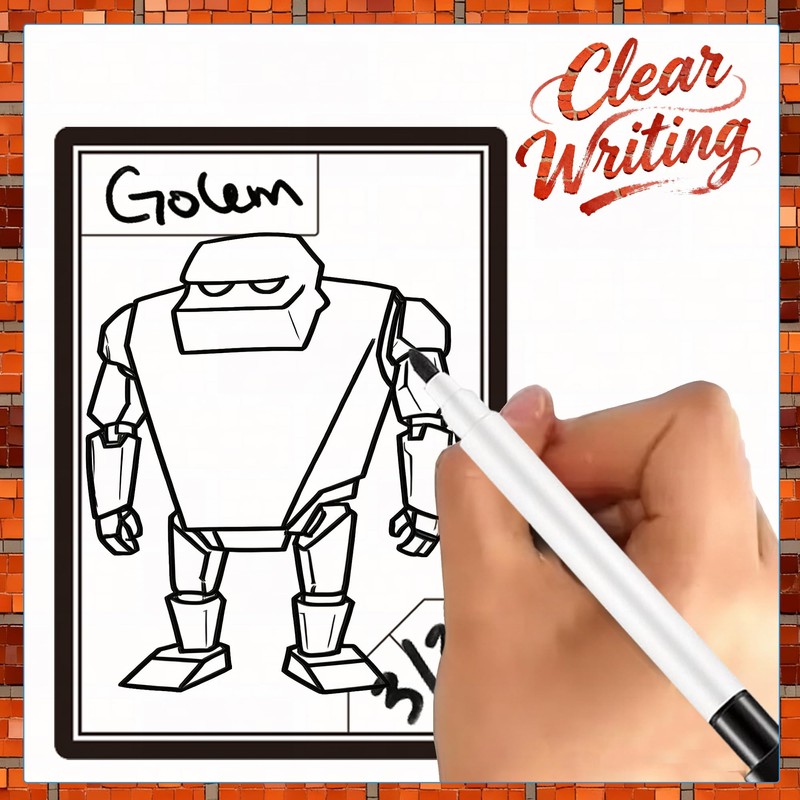 50 Pcs Reusable Dry Erase Token Cards with 5 Pcs