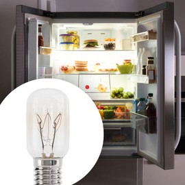 greate. 8x Kühlschranklampe 15W E14 warmweiß - Glühbirne für Nähmaschine, Dunstabzugshaube, Salzsteinlampe, Gefriertruhe - Kühlschrank Lampe mit T22 Kapsel, 90 Lumen & 2700K - Kühlschrank Birne