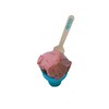 Perfect Stix Green Wooden Square Compostable Cutlery Taster Spoon With