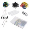 Professional Rubber Bands Tattoo Handle Cleaning Brush Tools Set Tattoo