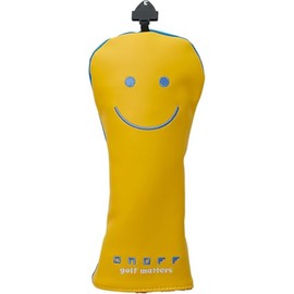 2020 Model GLOBERIDE ONOFF FW Smile Fairway Headcover Men Women Unisex OH1420 26 Yellow x Blue