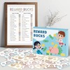 EZdhuawuse Reward Bucks Charts for Kids - Christmas Gifts 633P