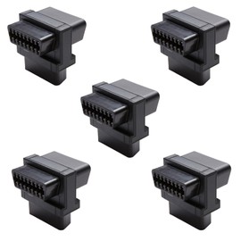 OBD2 Splitter, bbfly-B31 Full 16pin OBDII Port 1 Male Splitter to 2 Female Extension Cable 1.6IN/4CM (B31 5PAK)