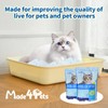 Made4Pets Cat Litter Crystals, Non Clumping Cat Litter Odor Control
