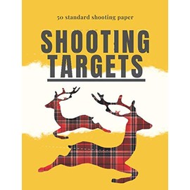 shooting targets: standard target sheets for shooting, targets paper for Gun, Rifle, Pistol, Airsoft, BB Gun, Pellet Gun, Air Rifle, aim, also could be as logbook for gun lovers