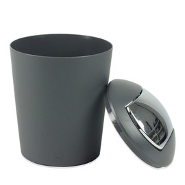 Kela 22272 Small Swing Lid Bin, 1.7 l, Plastic, Marta, Grey