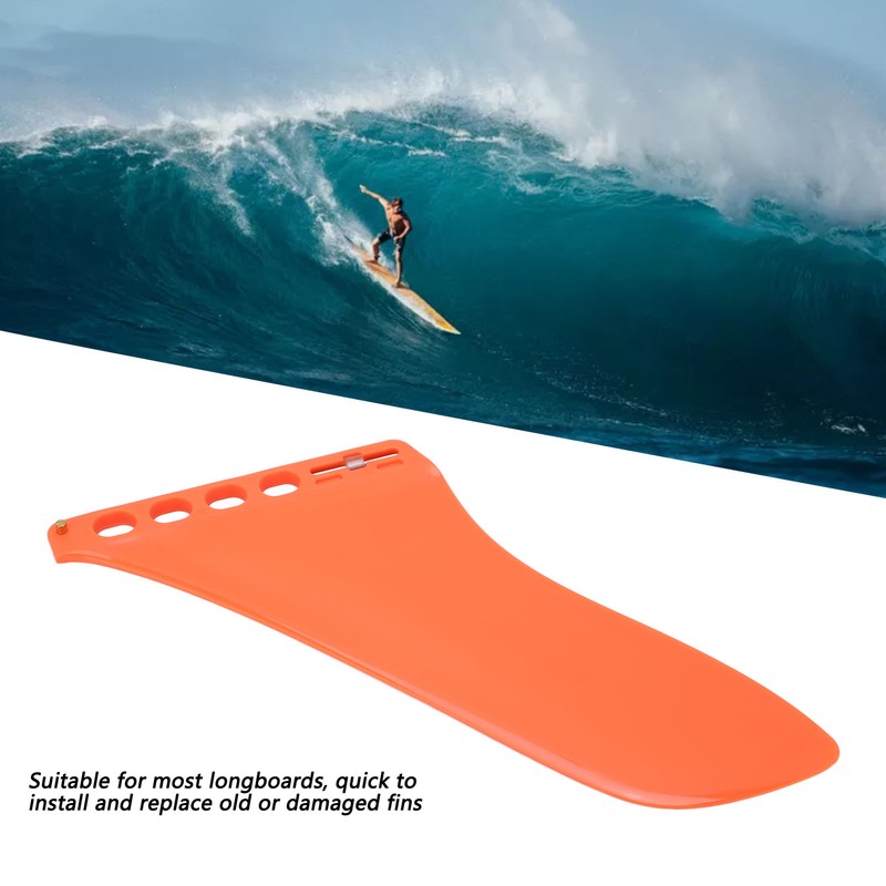 Surfboard Single Fin PVC Surf Tail Fin Special Shaped Balanced