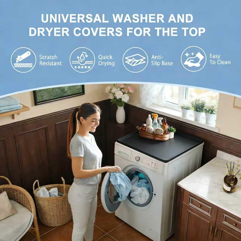 Washer and Dryer Top Protector Mat 24" x 19.7" -