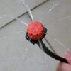 300Pcs Adjustable Irrigation Drippers, 1/4inch 8 Hole Micro Flow Drip