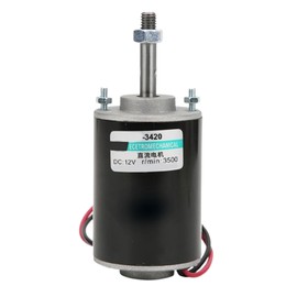 12V DC Motor Xd 3420 3500Rpm 30W Motor Permanent Magnet Generator High Speed, Low Noise, Reliable Choice for Grinding Machines, Medical Equipment (12V3500 RPM)