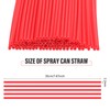 Hotop 100 Pieces Spray Can Straw 7.87" Plastic Replacement Spray