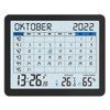 WT2600 Desk Calendar, Temperature Display, Humidity Display, Min/Max Display, 17