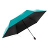 Knirps U.200 Ultra Light Duomatic Turquoise with Black Coating -