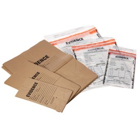 Evidence Bags, Paper and Plastic Sample Pack
