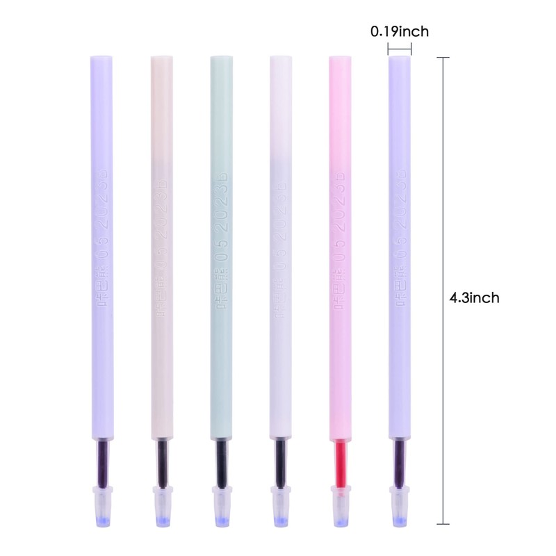 Tainehs Colored Gel Pen Refill Morandi