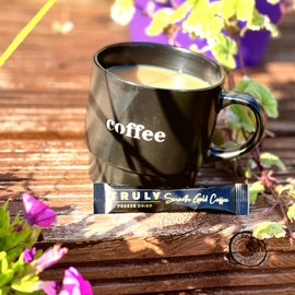 TRULY Smooth Gold Instant Coffee Sticks - Individual Sachets (25)
