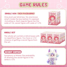 Blind Box Interesting Fruits Series Plush - 3 Expressions Adorable Mystery Plush Toys for Collectors - 7.1IN Random Surprise Doll with Unique Designs, 1PCS (Upgrade Packaging)