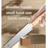 SOVYOULIVE Multi purpose hand saw, dual tooth design, suitable for
