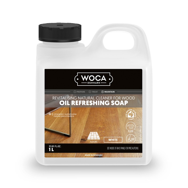 WOCA Denmark Oil Refreshing Soap White 1L – Cleaner &