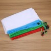 16Pcs Reusable Washable Vegetable Fruit Mesh Bags Storage Pouch with