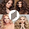 Wzenclave Horquillas, 4 rizados sin calentar, olas sin calentar, rizados