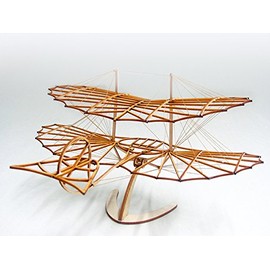 Viloyaga 3D Puzzles for Adults DIY Wooden Models Aeroplane Otto Lilienthal Model Kit, Laser Cut Balsa Wood Model Kits for Building