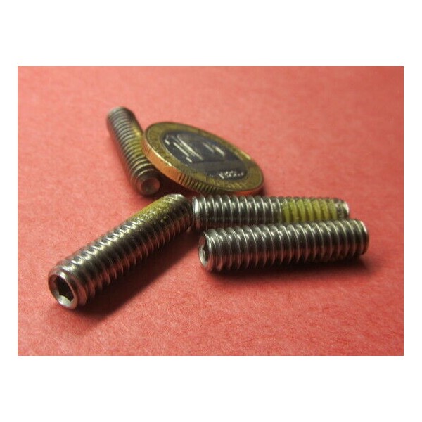 Basic Stainless Steel Self Lock Set Screw, Nylon Patch, Cup,