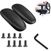 1 Pair Office Chair Armrest Replacement Pads, Universal Office Chair