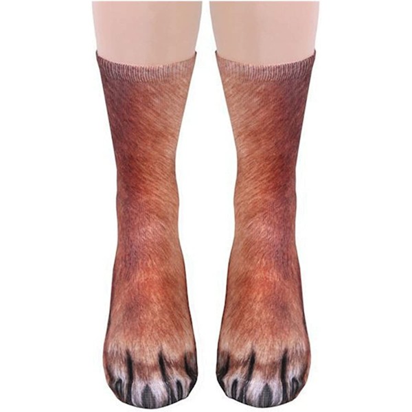 Coshang Funny Socks Crazy Chicken Feet Legs Novelty Socks Knee