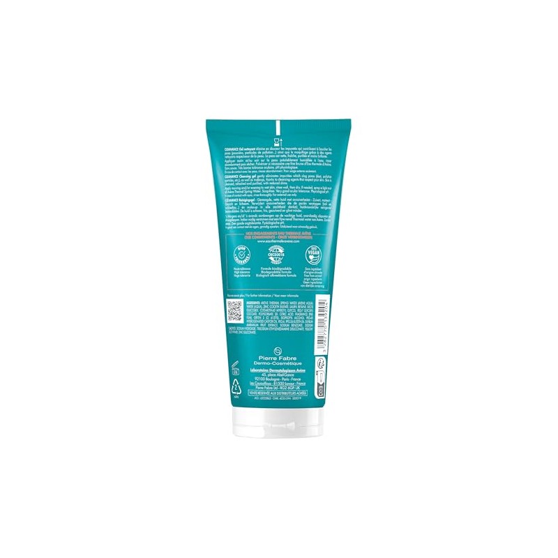 Eau Thermale Avène - Gel limpiador para cara y cuerpo,