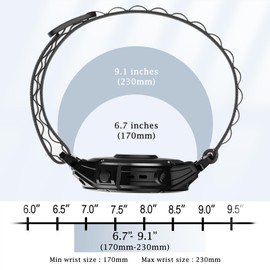 QuickFit 22mm Nylon Watch Band for Garmin Tactix 8 47mm / Garmin Descent G2/Fenix 8/Fenix 8 Solar 47mm/Fenix E/Fenix 7/Fenix 7 Pro/Fenix 6 Pro/Fenix 6/Fenix 5 Plus, Nylon Trail Loop Strap, Orange