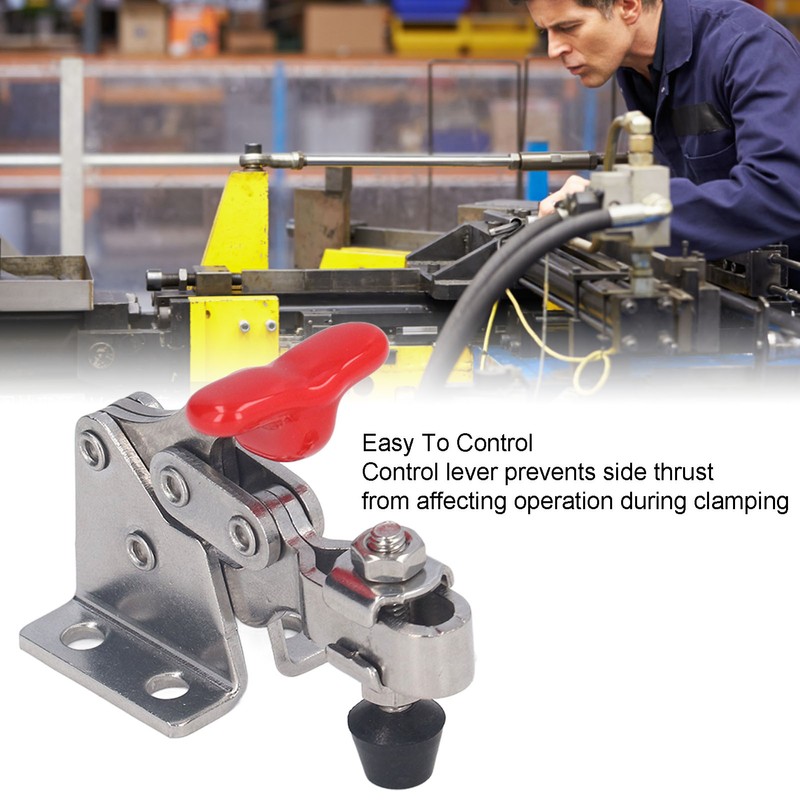 Quick Release Vertical Toggle Clamp 150lb Holding Capacity Woodworking Fixture