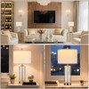 Table Lamps Set of 2 with Touch Control, 27" Modern