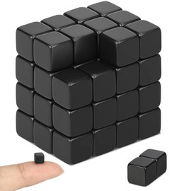 Wukong Pack of 50 Strong Magnets, 5 mm Magnets for Magnetic Board, Whiteboard Magnets for Refrigerators and Offices