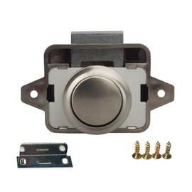 Encell Set of 5 Push Button Latch Cupboard for RV Camper Motor Home Caravan