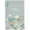 paper&you® Notebook A6+ Dotted "Minty Leaves" with 64 Pages, Small