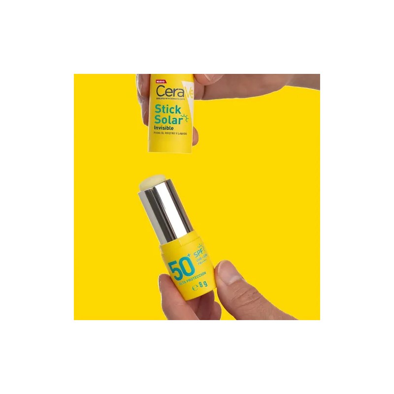 Protector Solar Sun Stick 50spf Invisible 8g Cerave