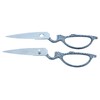 SHARKOX Kitchen Scissors Heavy Duty Shears 8" Non Slip Ultra