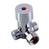 HHOOMMEE DN15 Bathroom Shower Water Mixing Valve, 1/2 Inch Water