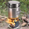 Lixada Portable Camping Stove Combo Wood Burning Stove and Cooking