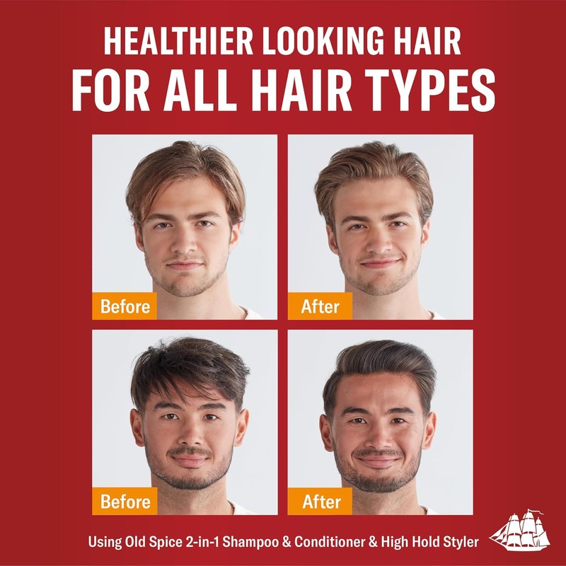 Cera para pelo Old Spice acabado mate 2.5 oz –