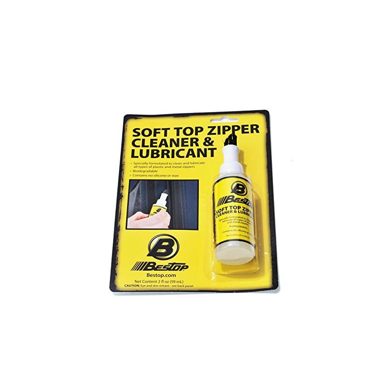 Bestop 11206-00 Small Soft Top Zipper Cleaner and Lubricant