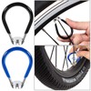 CHIVENIDO Bike Spoke Wrench Set, 7PCS Portable Bicycle Spoke Tool