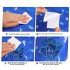 Nuanchu Vinyl Pool Liner Patch Self-Adhesive PVC Repair Patch for