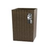 Yawata Kasei Way-be Koiki Modern Dust Box, Square Small, 1.5