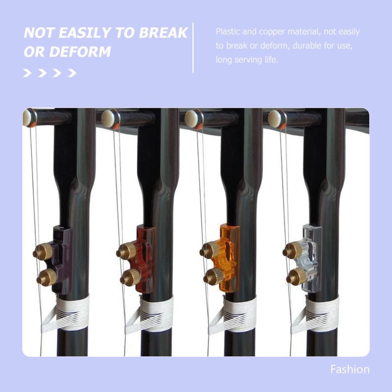 Abaodam Fine Tuner String Tune Adjuster Copper Plastic Replacement Accessory